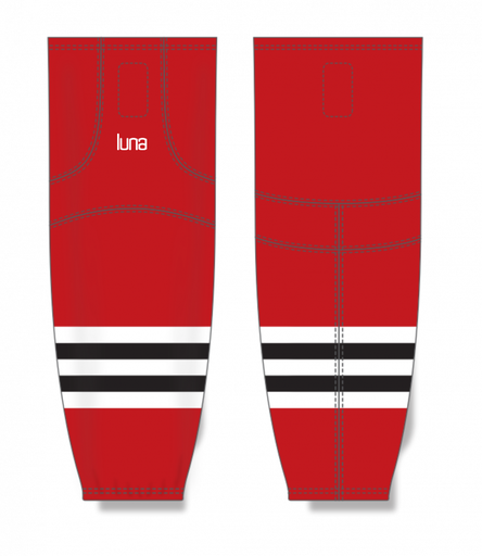 Luna Socks Game Sublimated - Dubuque Fossils
